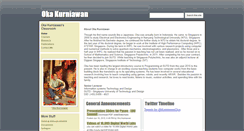 Desktop Screenshot of okakurniawan.net